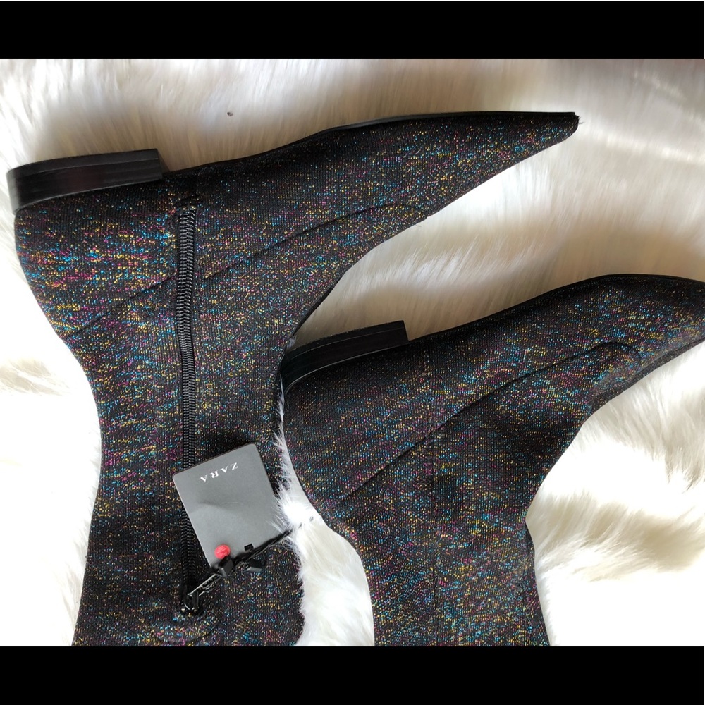 Zara flat boots 👢